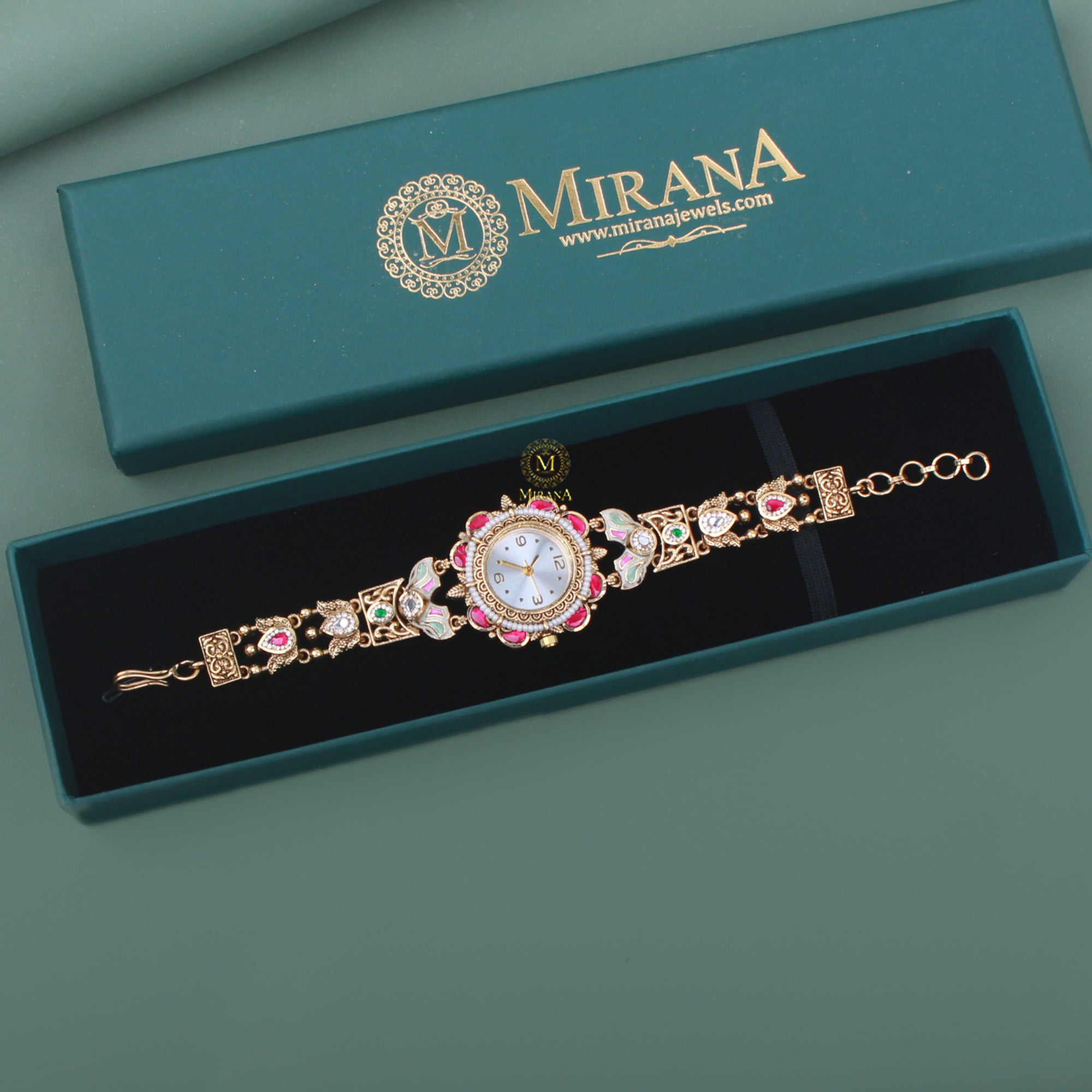 Yuvika Antique Designer Watch Bracelet