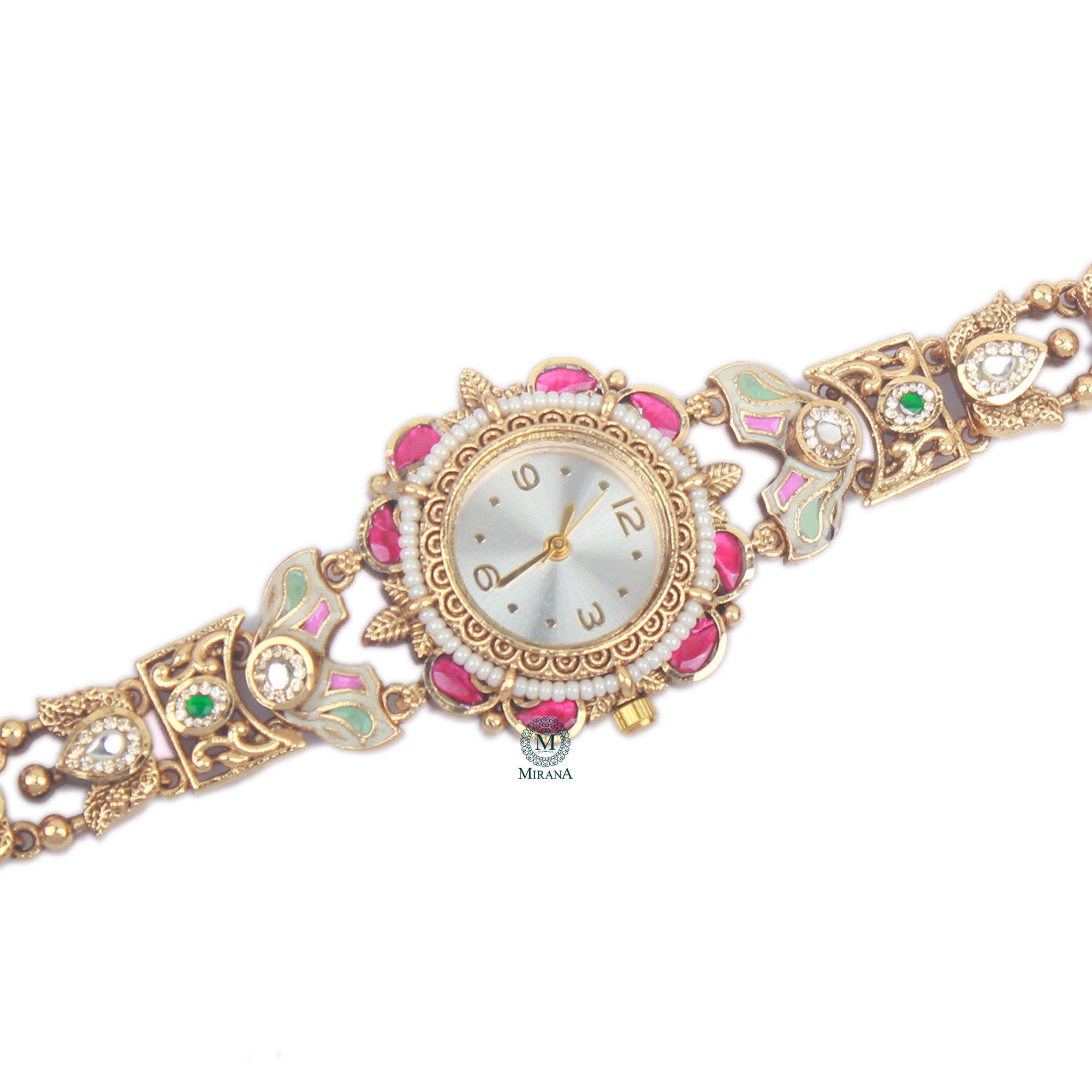 Yuvika Antique Designer Watch Bracelet