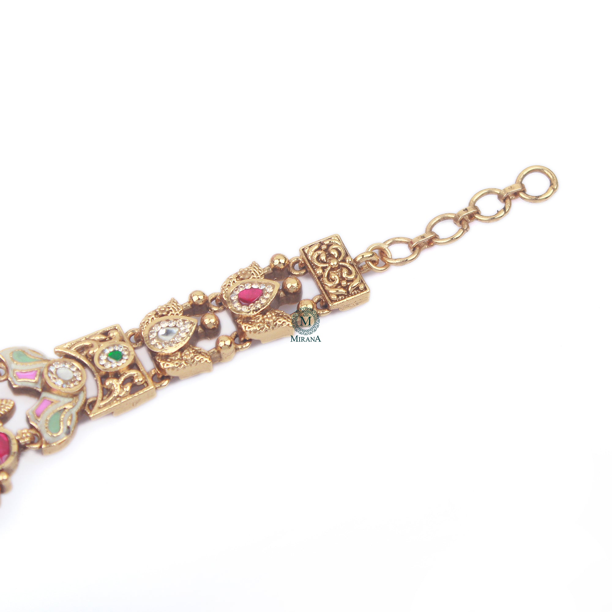 Yuvika Antique Designer Watch Bracelet