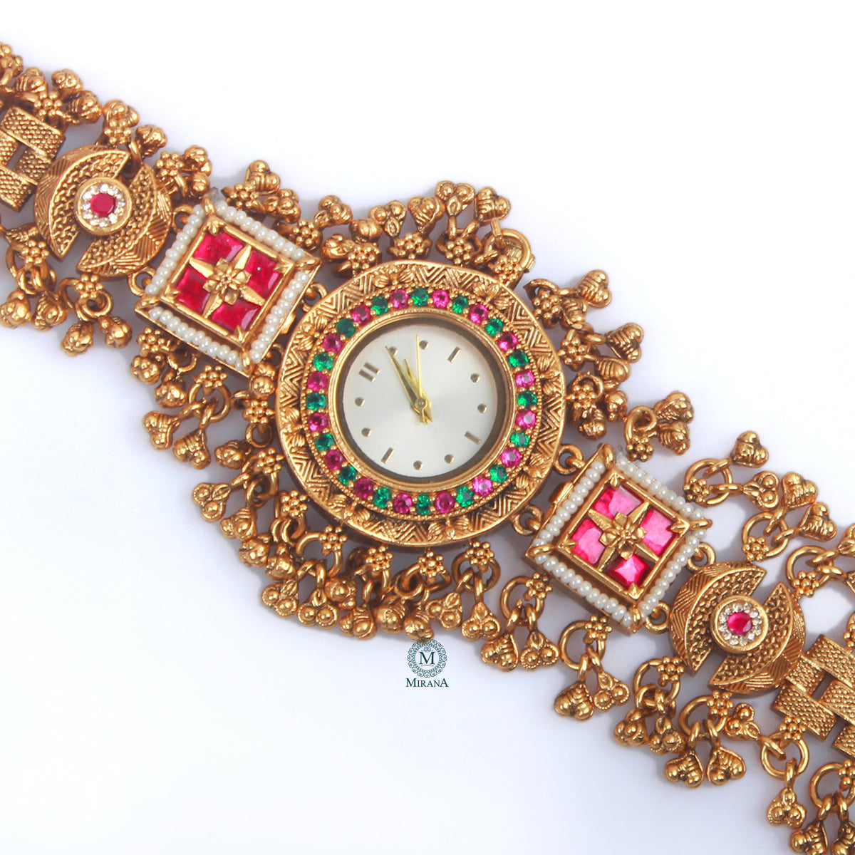 Ishika Antique Designer Watch Bracelet