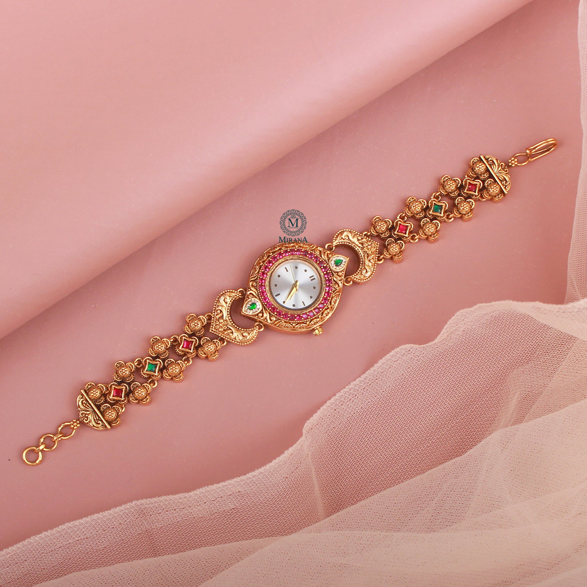 Raavi Antique Designer Watch Bracelet