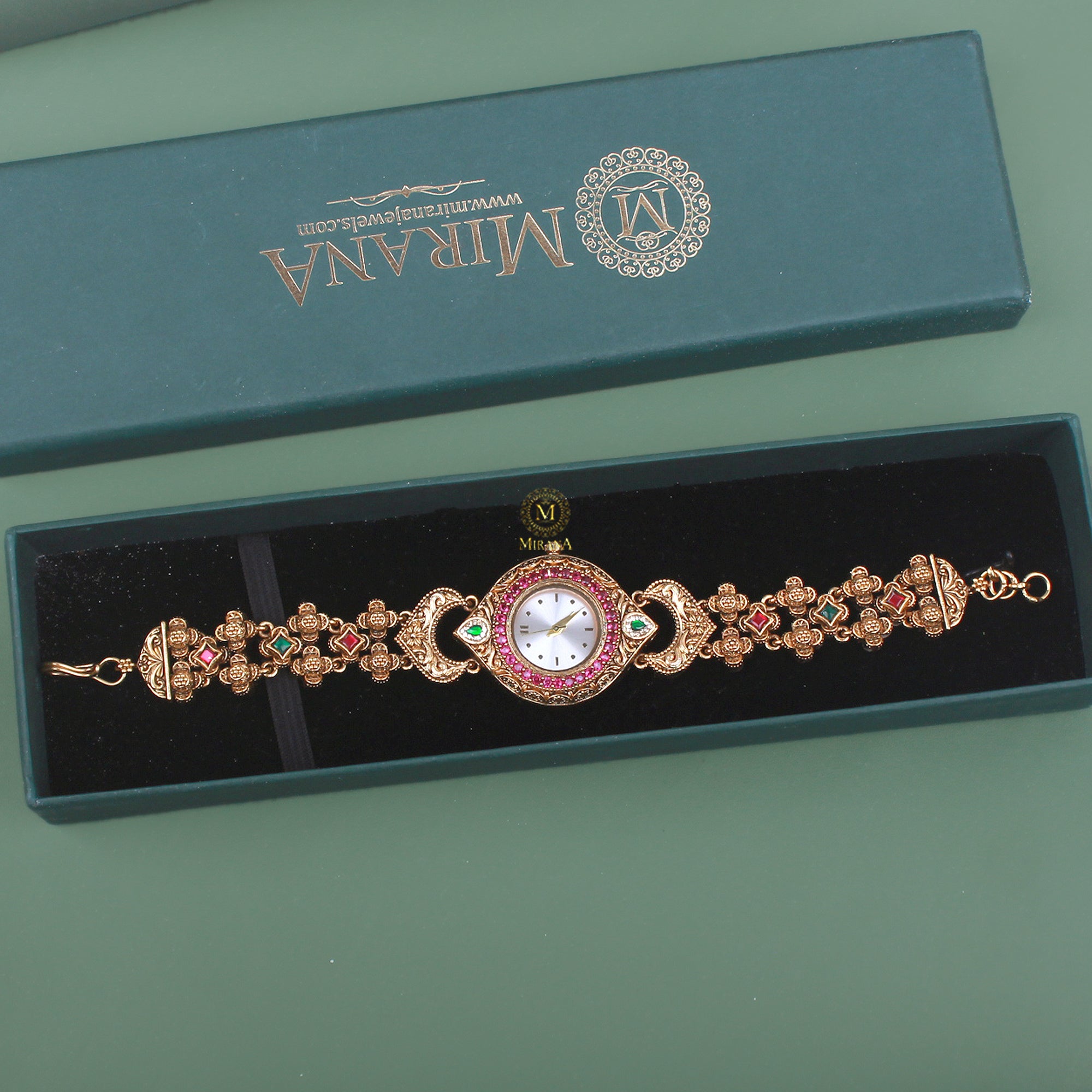 Raavi Antique Designer Watch Bracelet