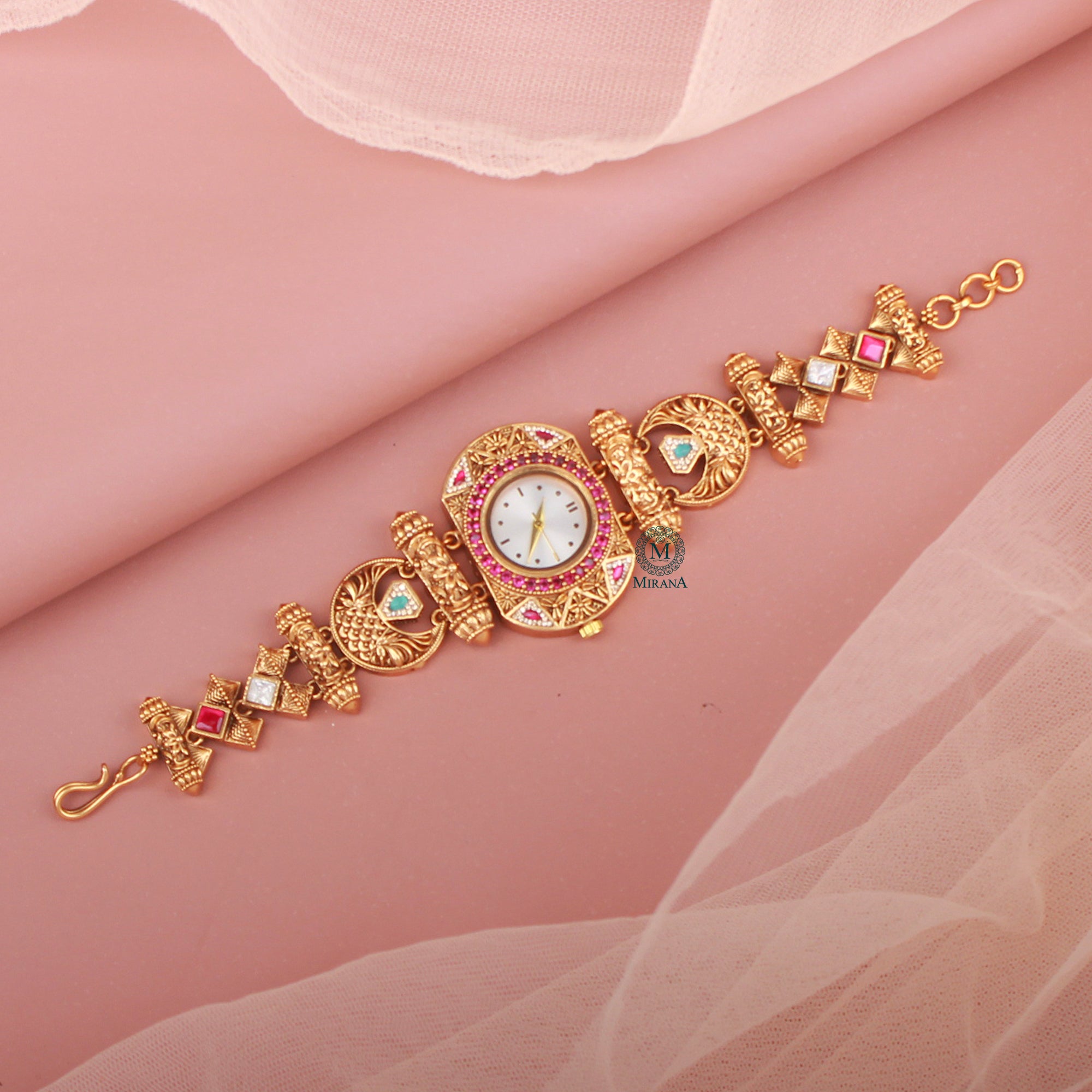 Nandika Antique Designer Watch Bracelet