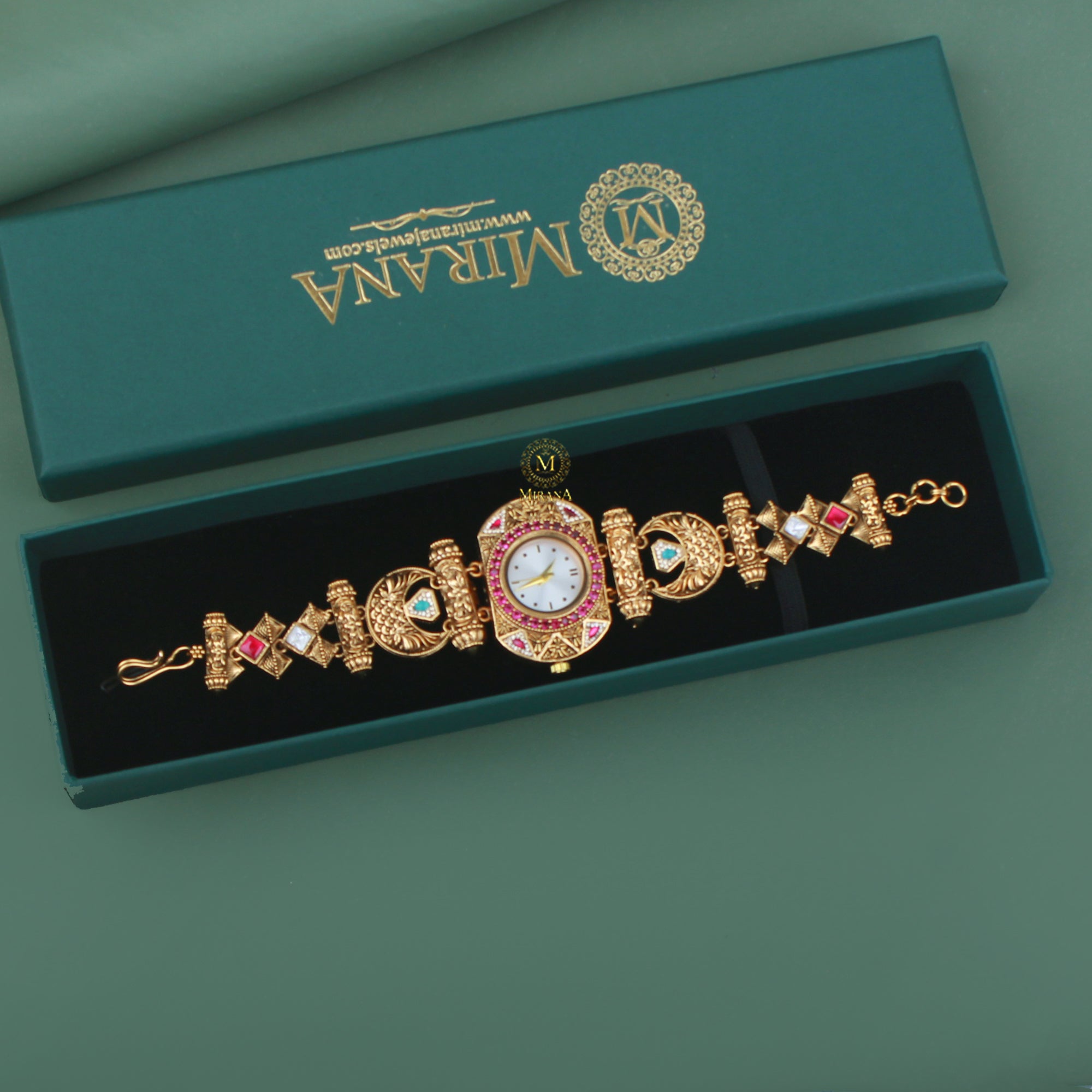 Nandika Antique Designer Watch Bracelet