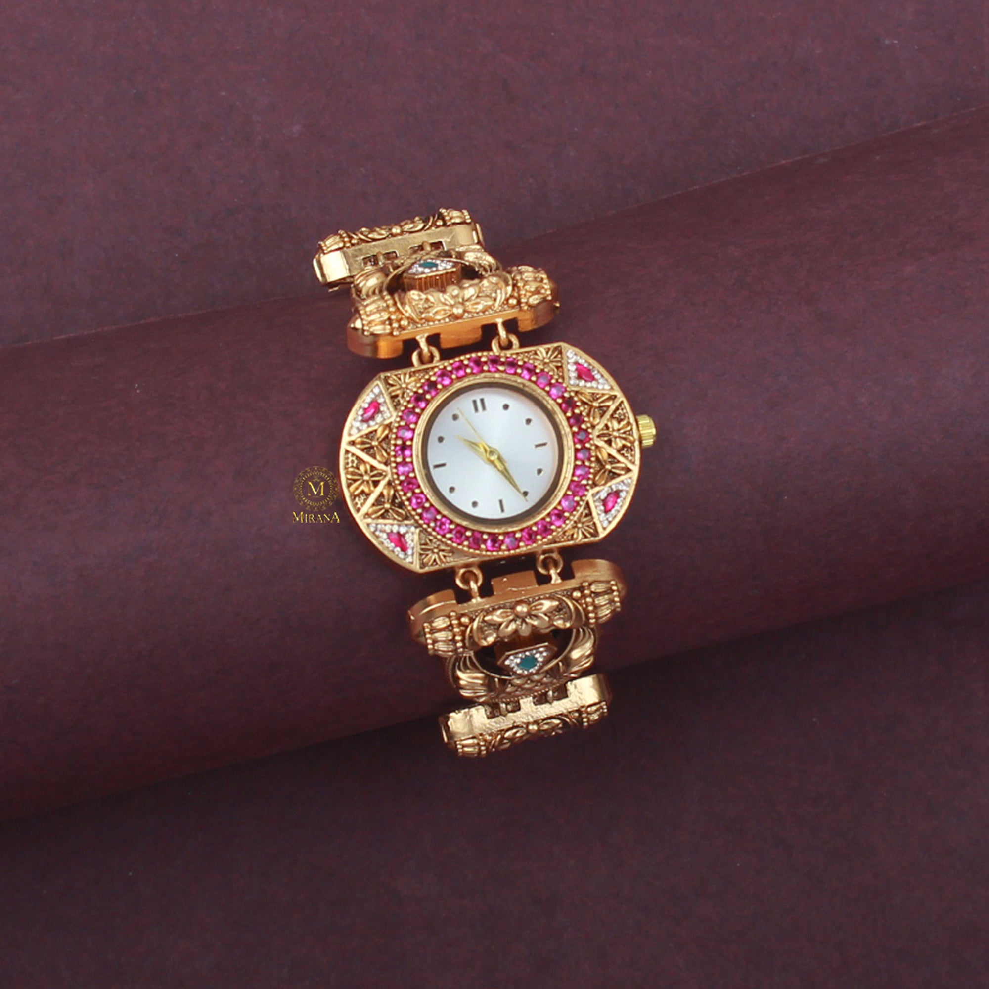 Nandika Antique Designer Watch Bracelet