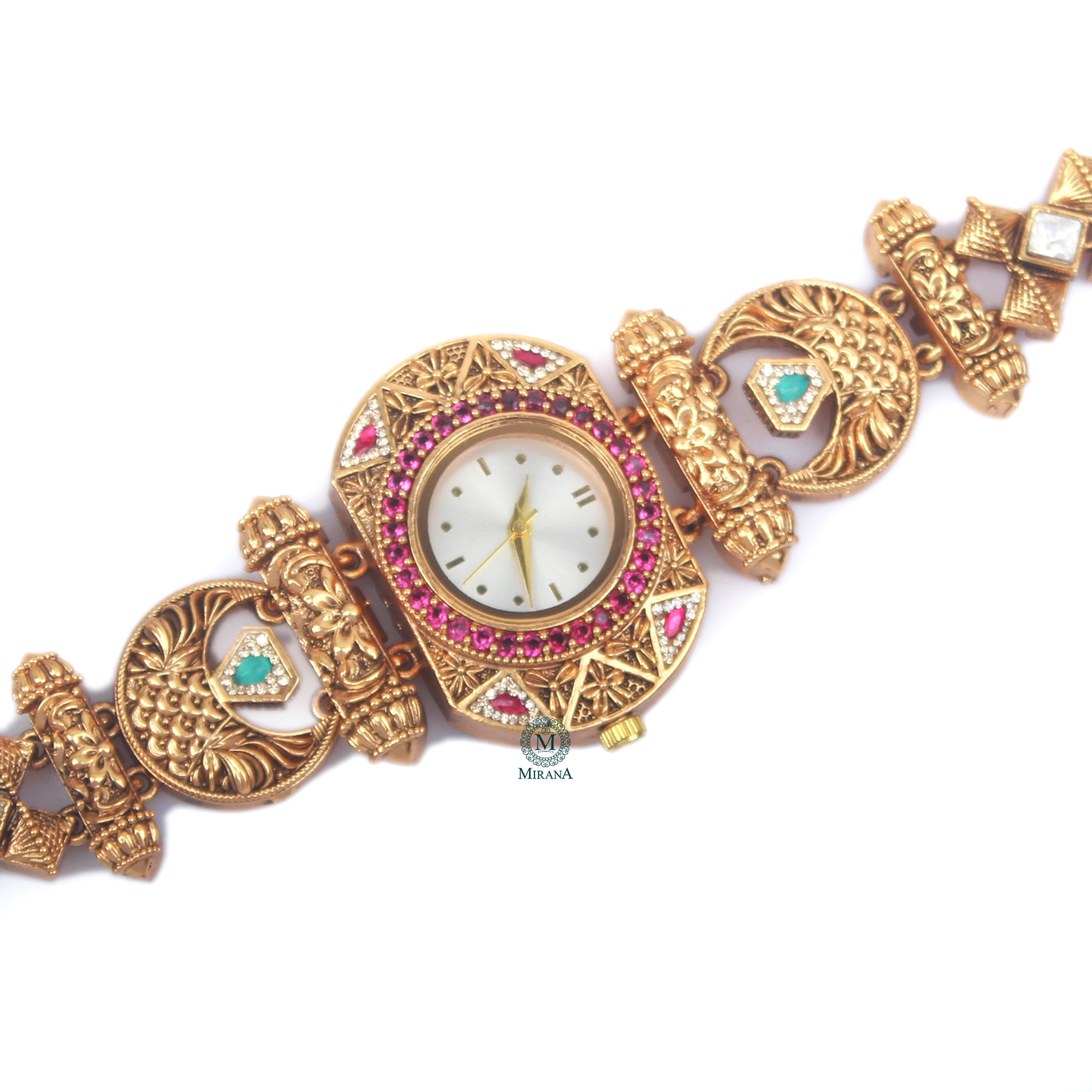 Nandika Antique Designer Watch Bracelet