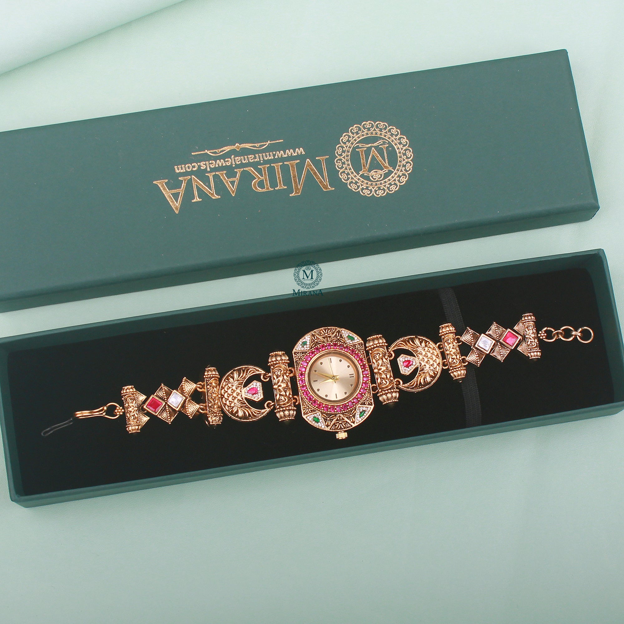 Nandika Antique Designer Watch Bracelet