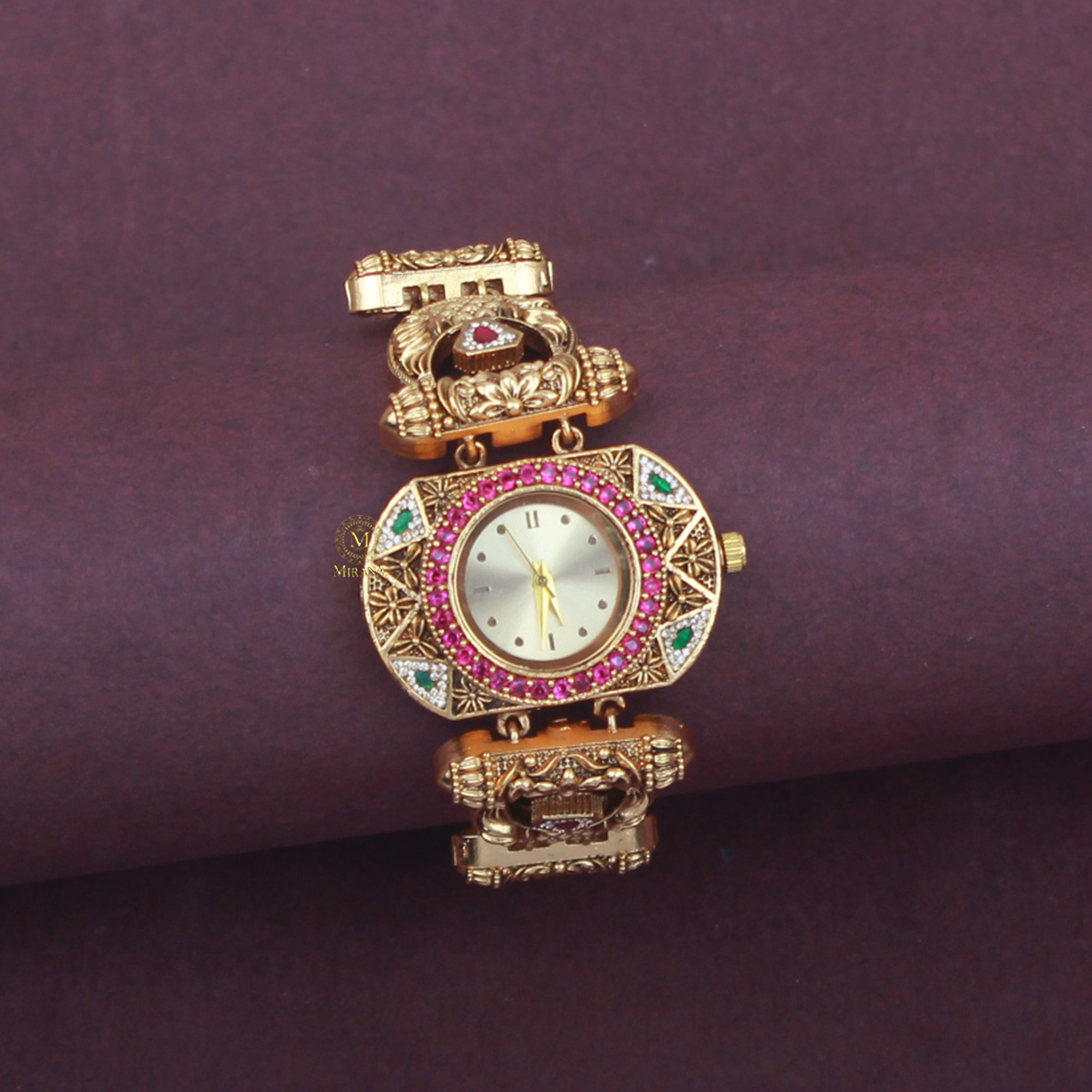 Nandika Antique Designer Watch Bracelet