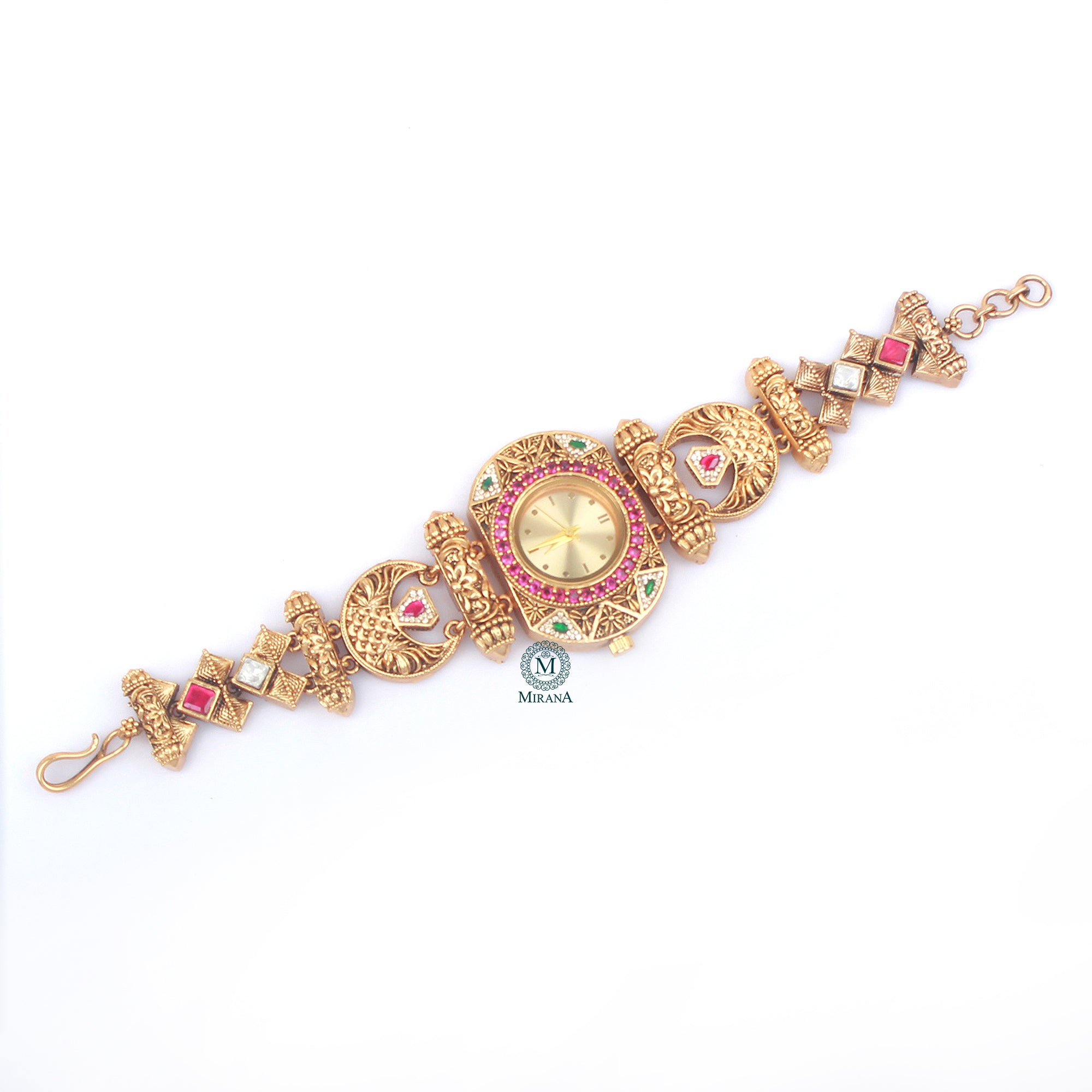 Nandika Antique Designer Watch Bracelet