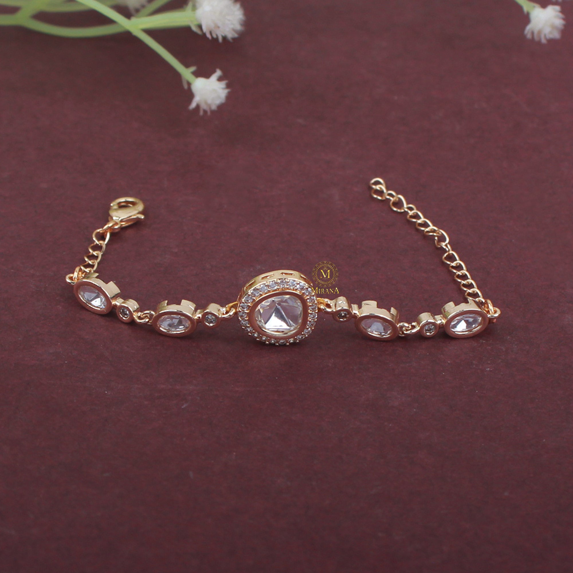 Shivaay Polki Rakhi Designer Bracelet