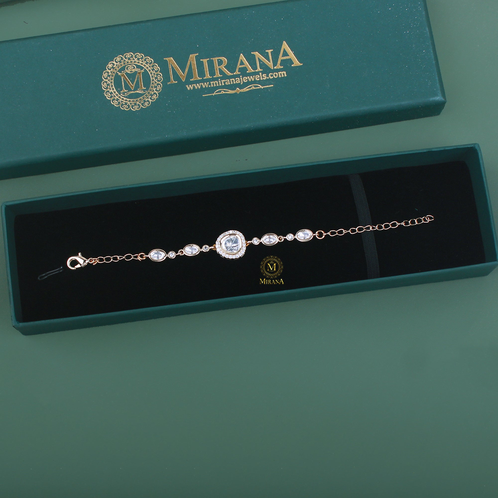 Shivaay Polki Rakhi Designer Bracelet