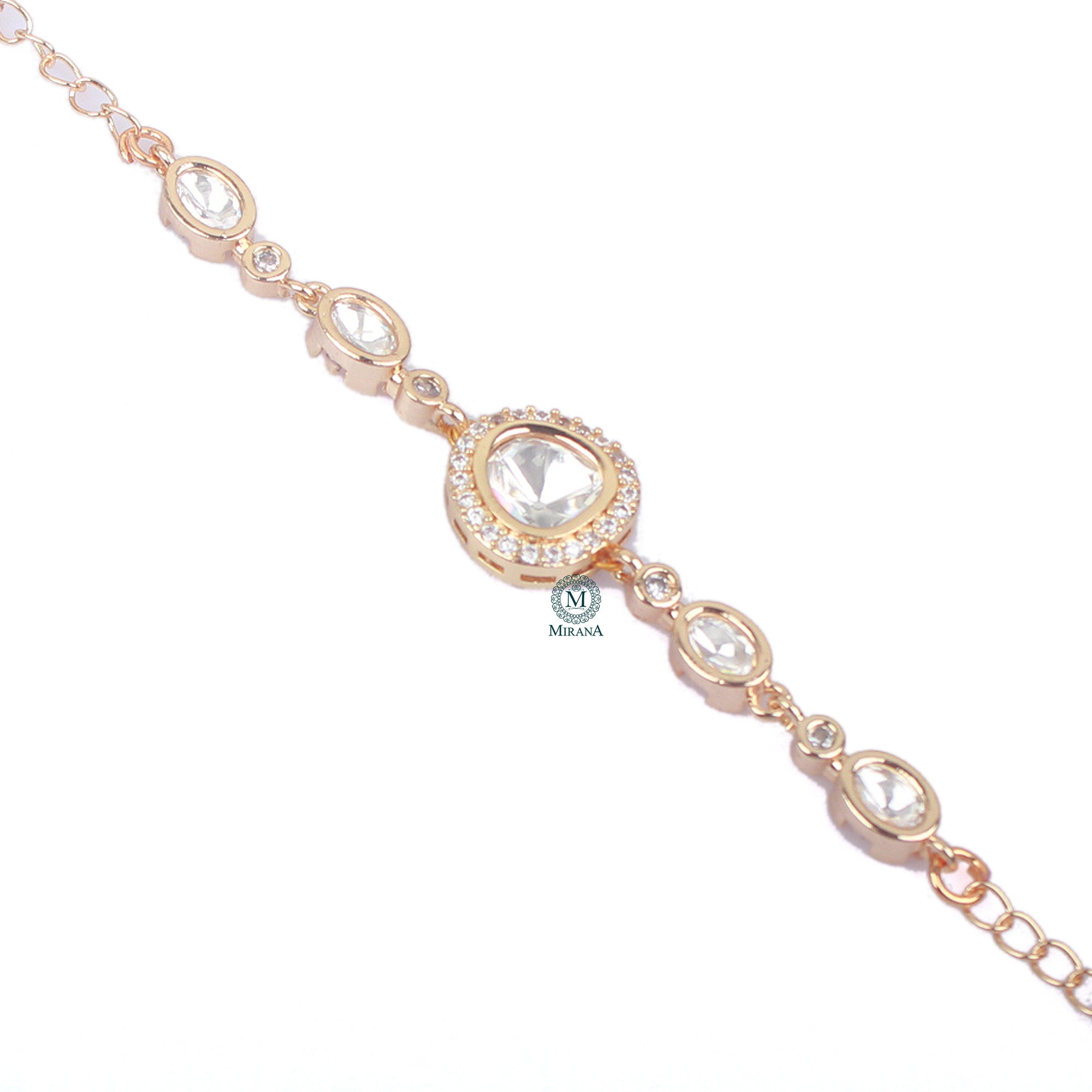 Shivaay Polki Rakhi Designer Bracelet