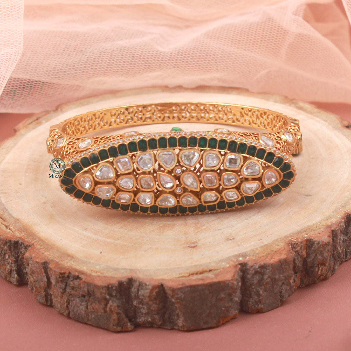 Tanvika Moissanite Designer Bracelet