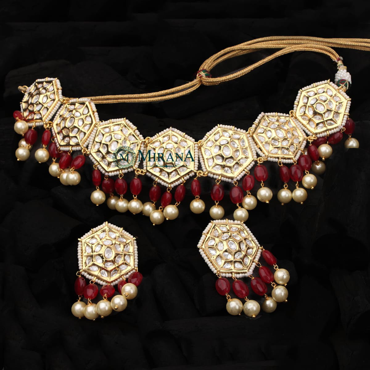 Madhura Polki Choker Set