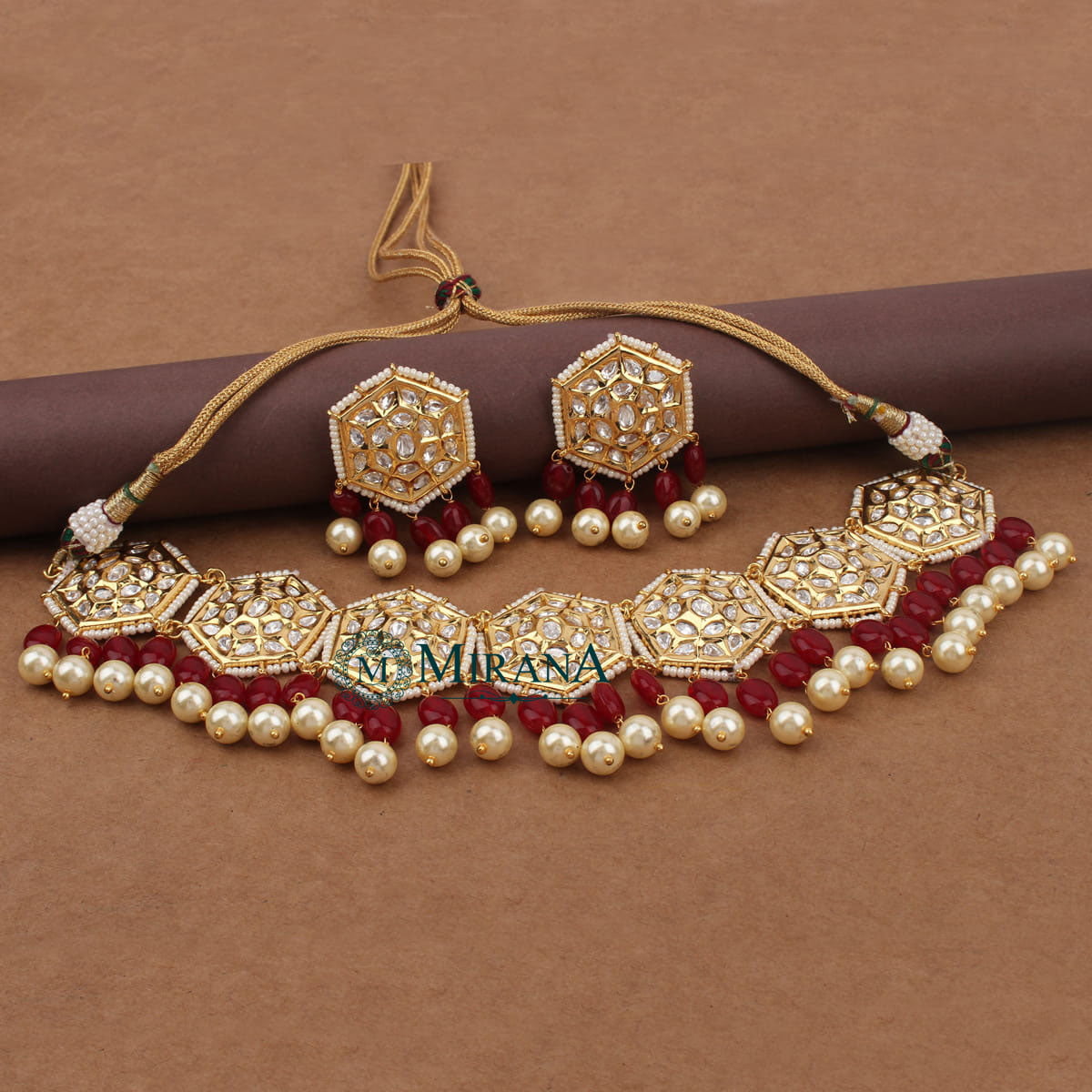 Madhura Polki Choker Set