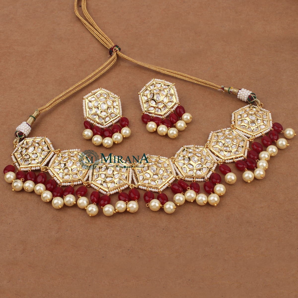 Madhura Polki Choker Set