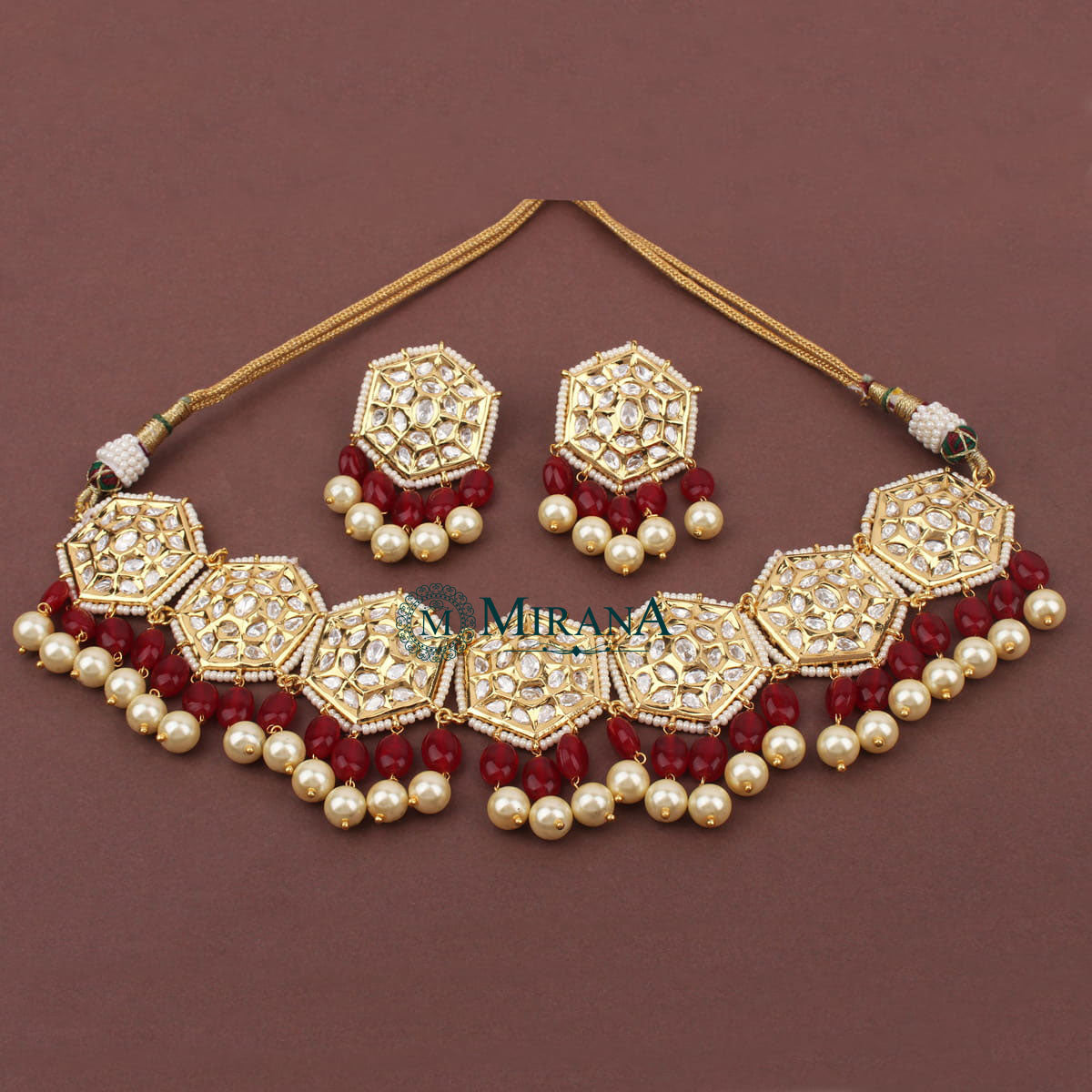 Madhura Polki Choker Set