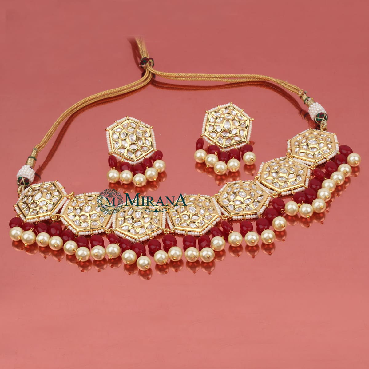 Madhura Polki Choker Set