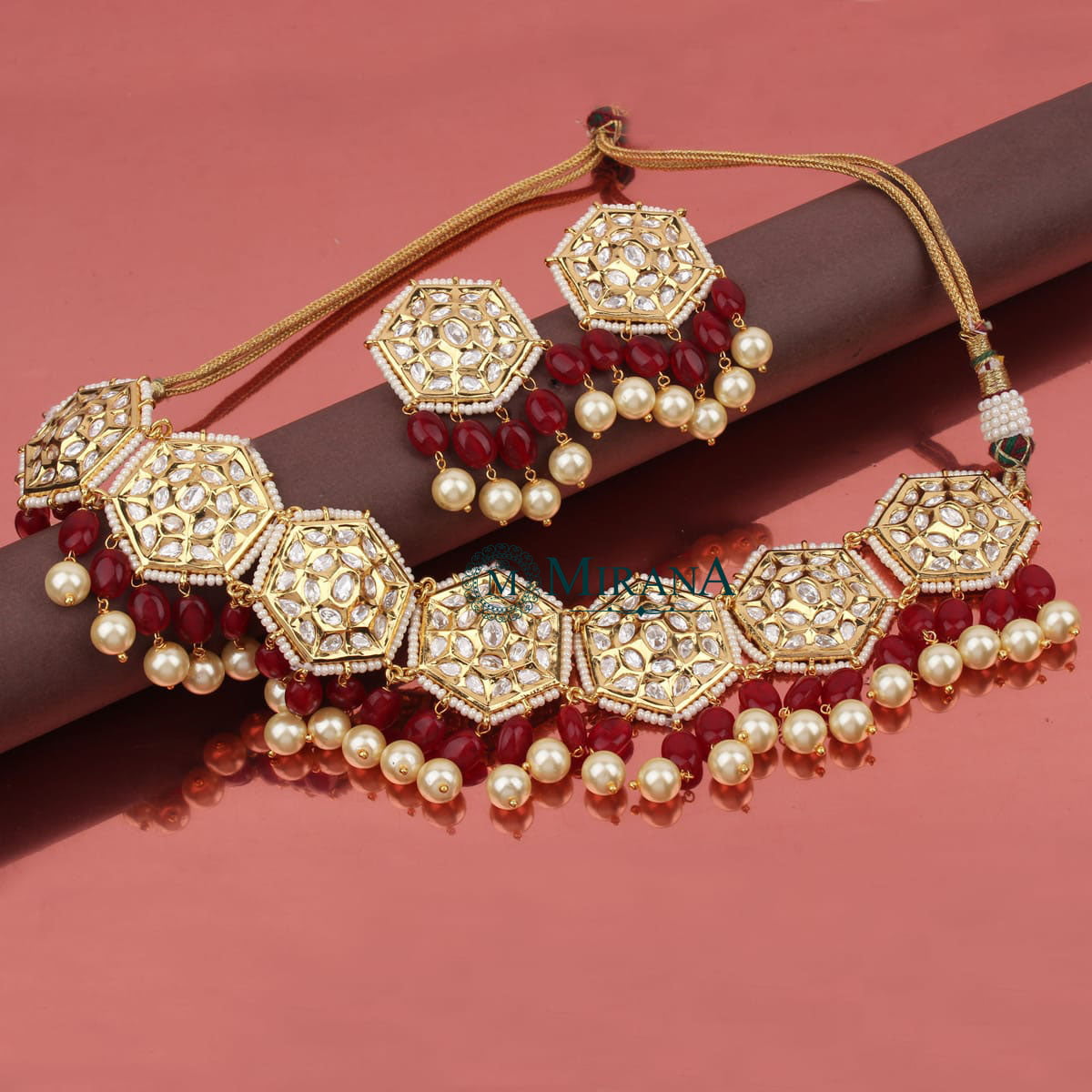 Madhura Polki Choker Set