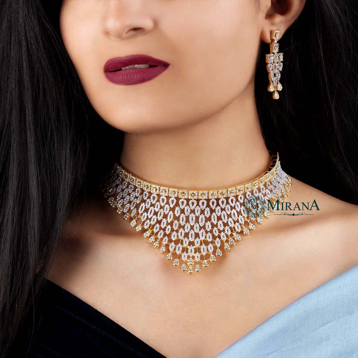 Adah Designer Choker Set