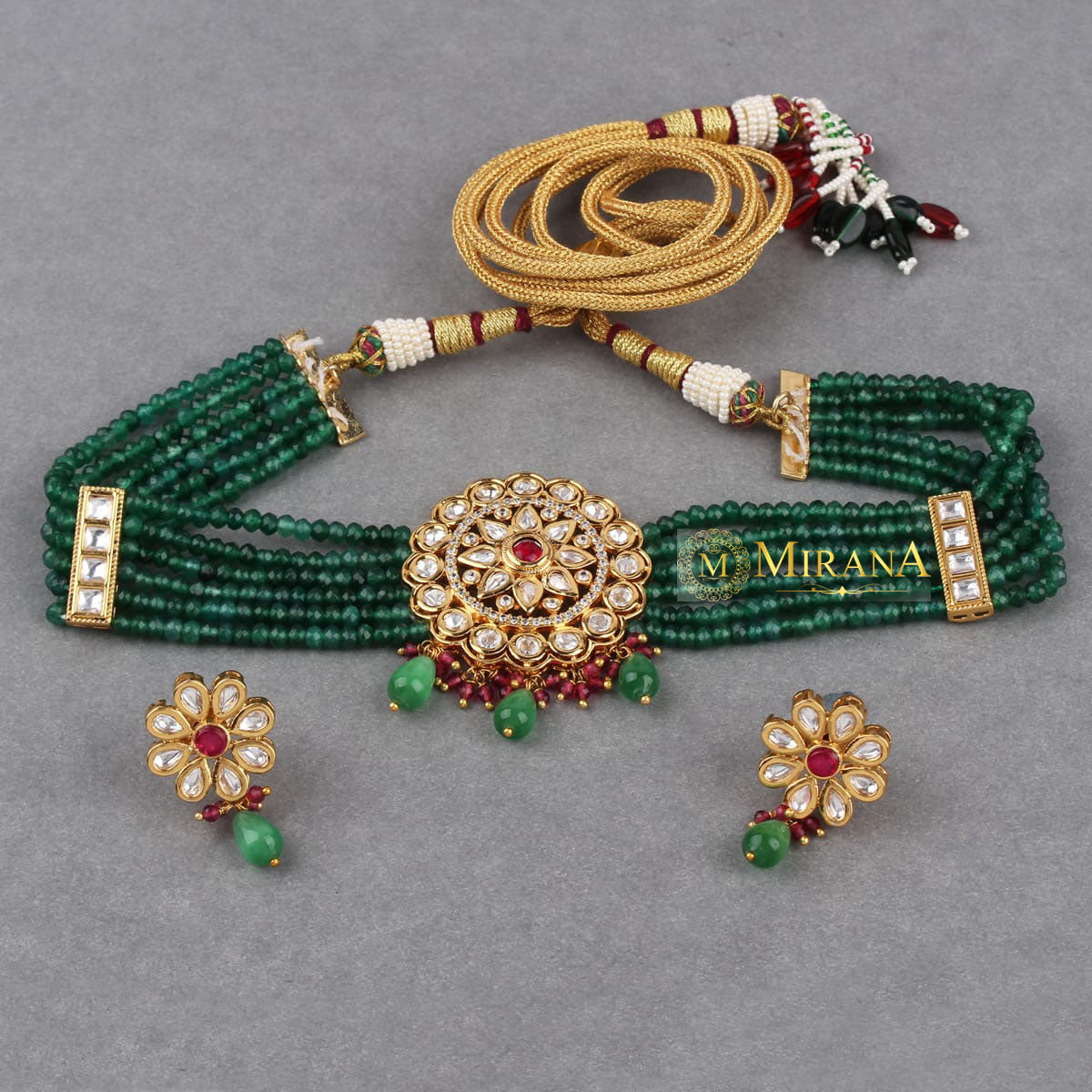 Yutika Polki Kundan Choker Set