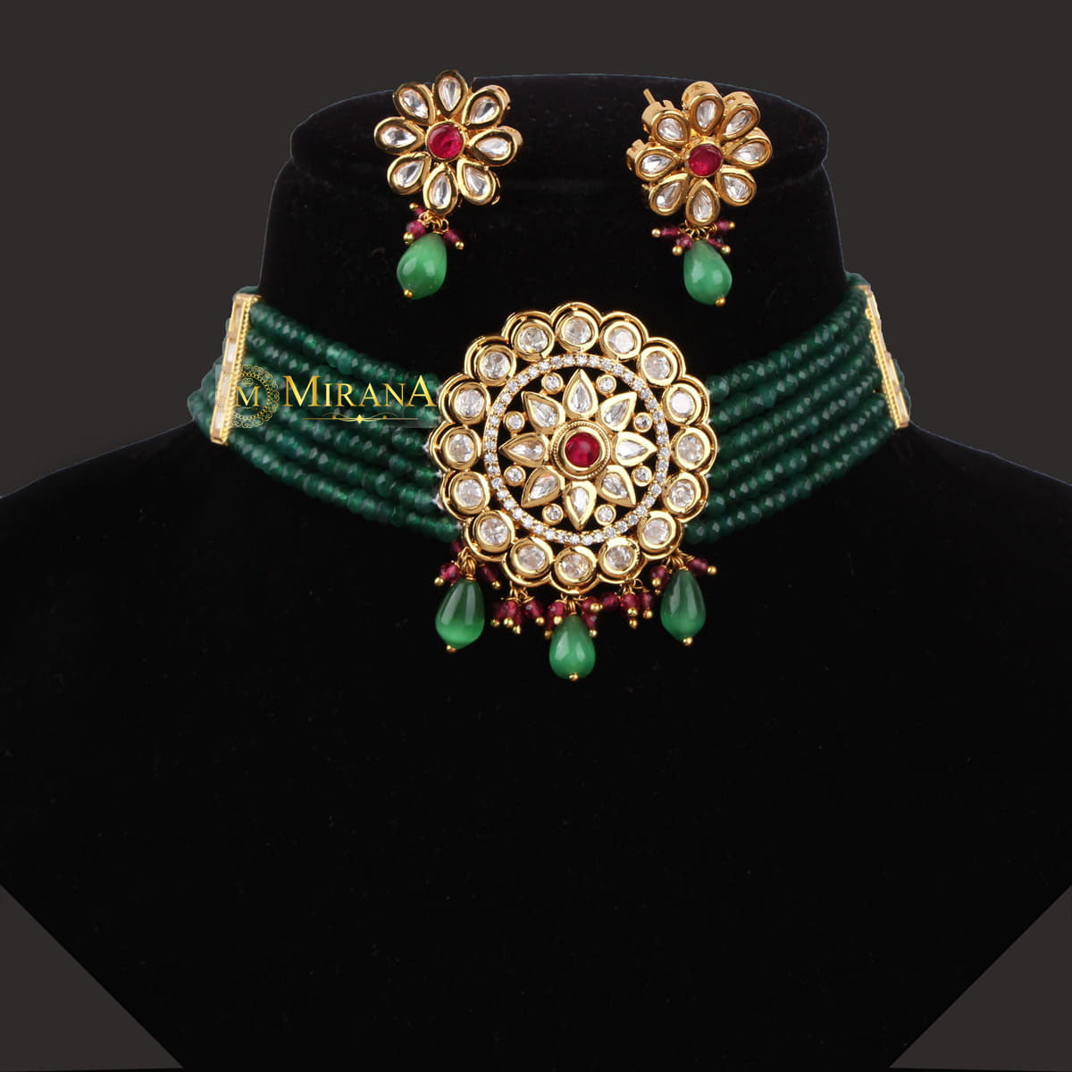 Yutika Polki Kundan Choker Set