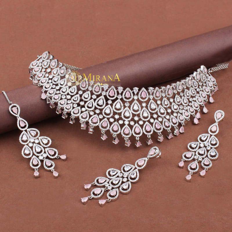 Nitara Pastel Colored Choker Set
