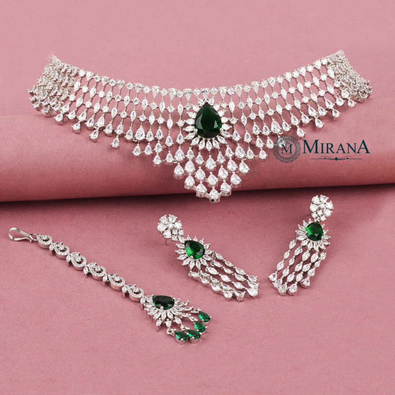 Sewina Designer Colored Choker Set