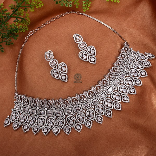 Elisa CZ Designer Choker Set