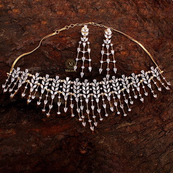 Samaira CZ Designer Choker Set