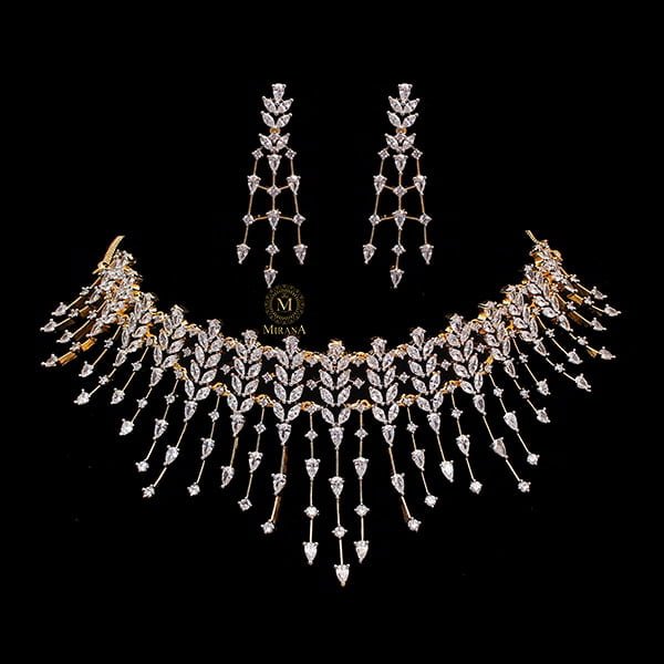 Samaira CZ Designer Choker Set