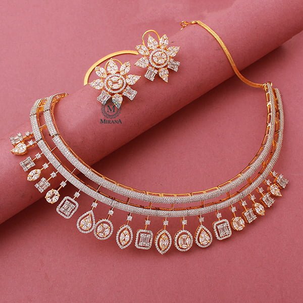 Jessica CZ Designer Choker Set