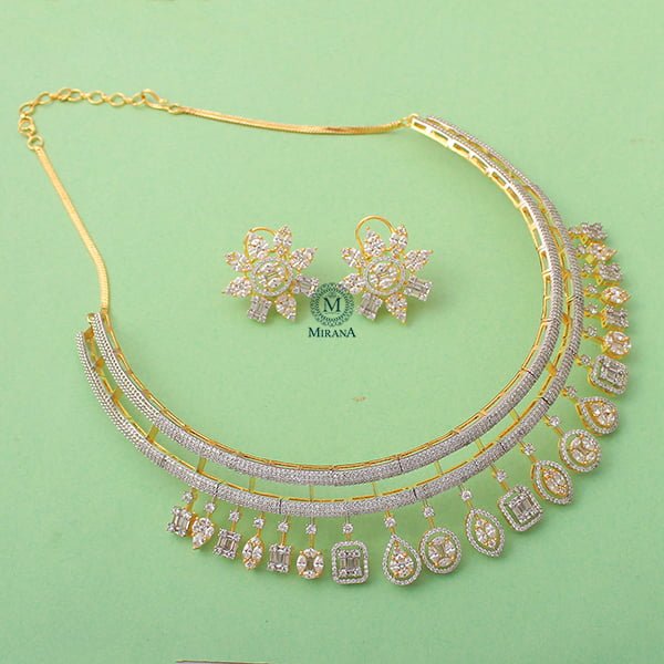 Jessica CZ Designer Choker Set