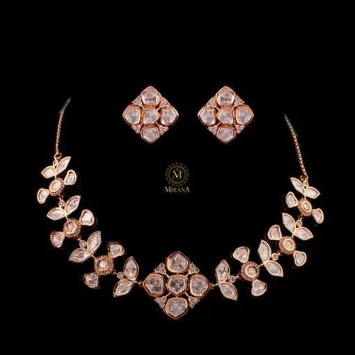 Moni Polki Designer Choker Set