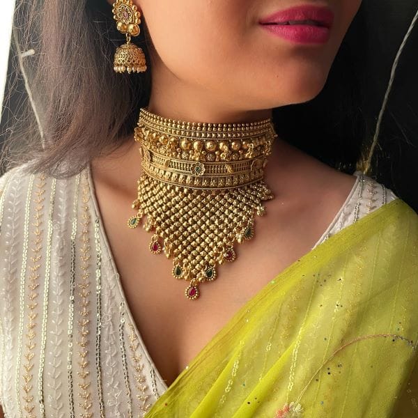 Vaishvi Antique Designer Choker Set