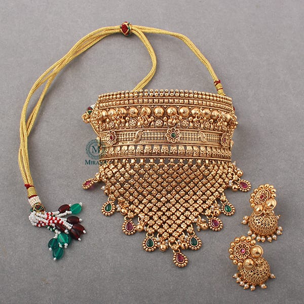 Vaishvi Antique Designer Choker Set