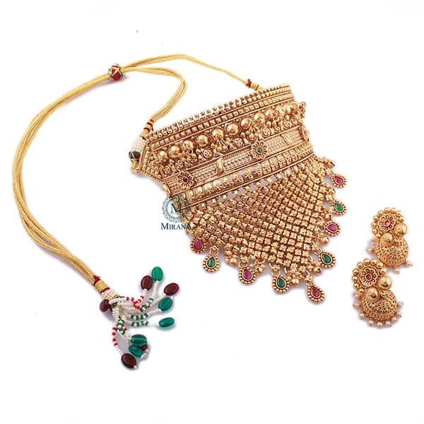 Vaishvi Antique Designer Choker Set