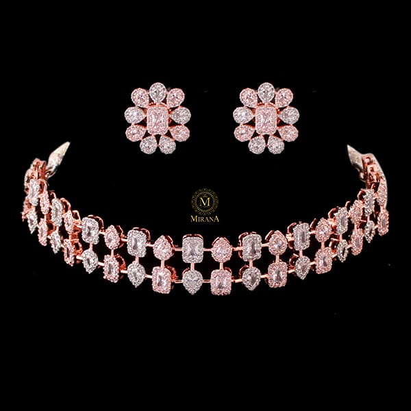 Lavie CZ Designer Choker Set