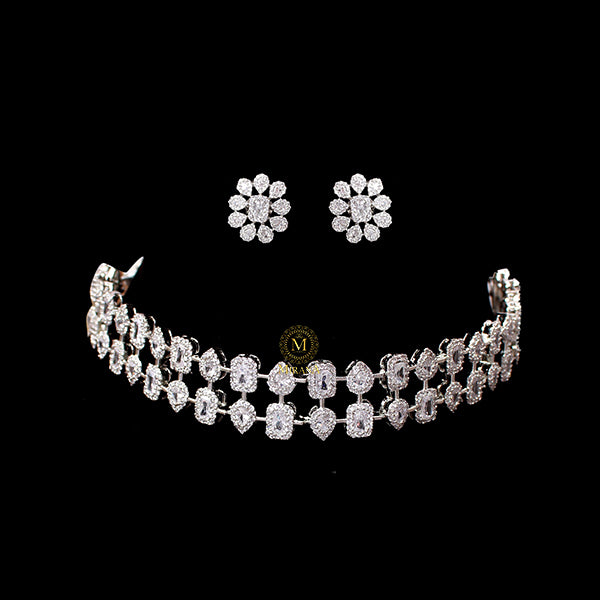 Lavie CZ Designer Choker Set