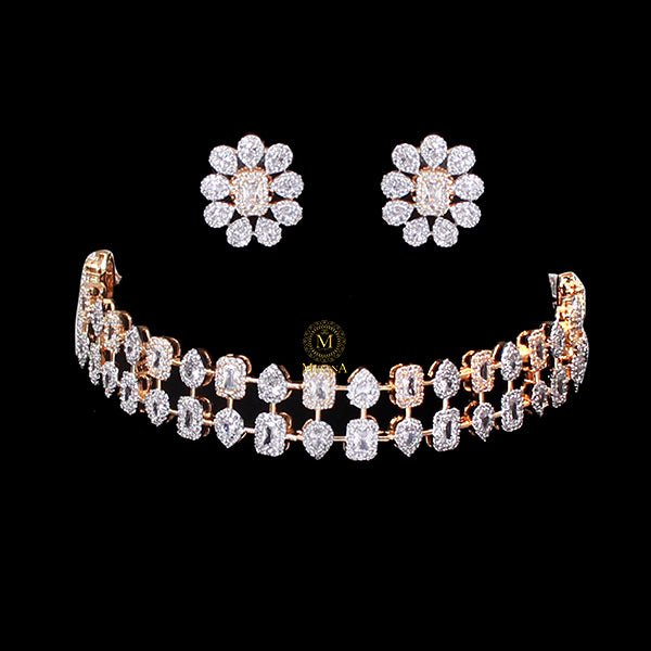 Lavie CZ Designer Choker Set