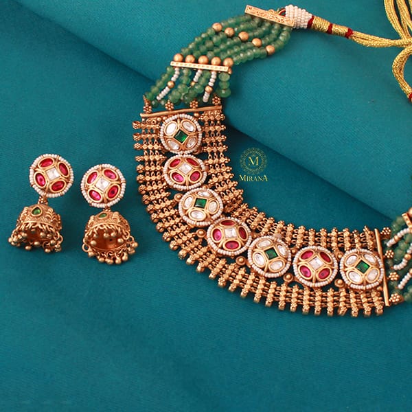 Raashi Antique Designer Choker Set