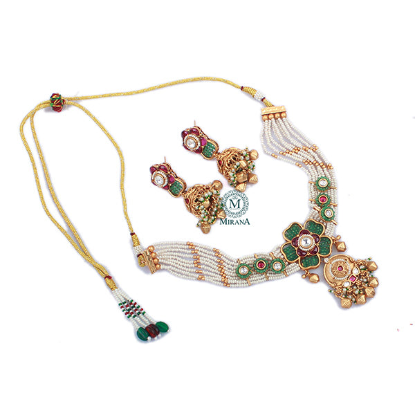 Gulaab Antique Designer Choker Set