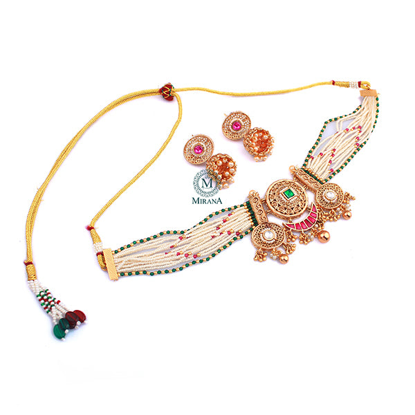 Tarana Antique Designer Choker Set