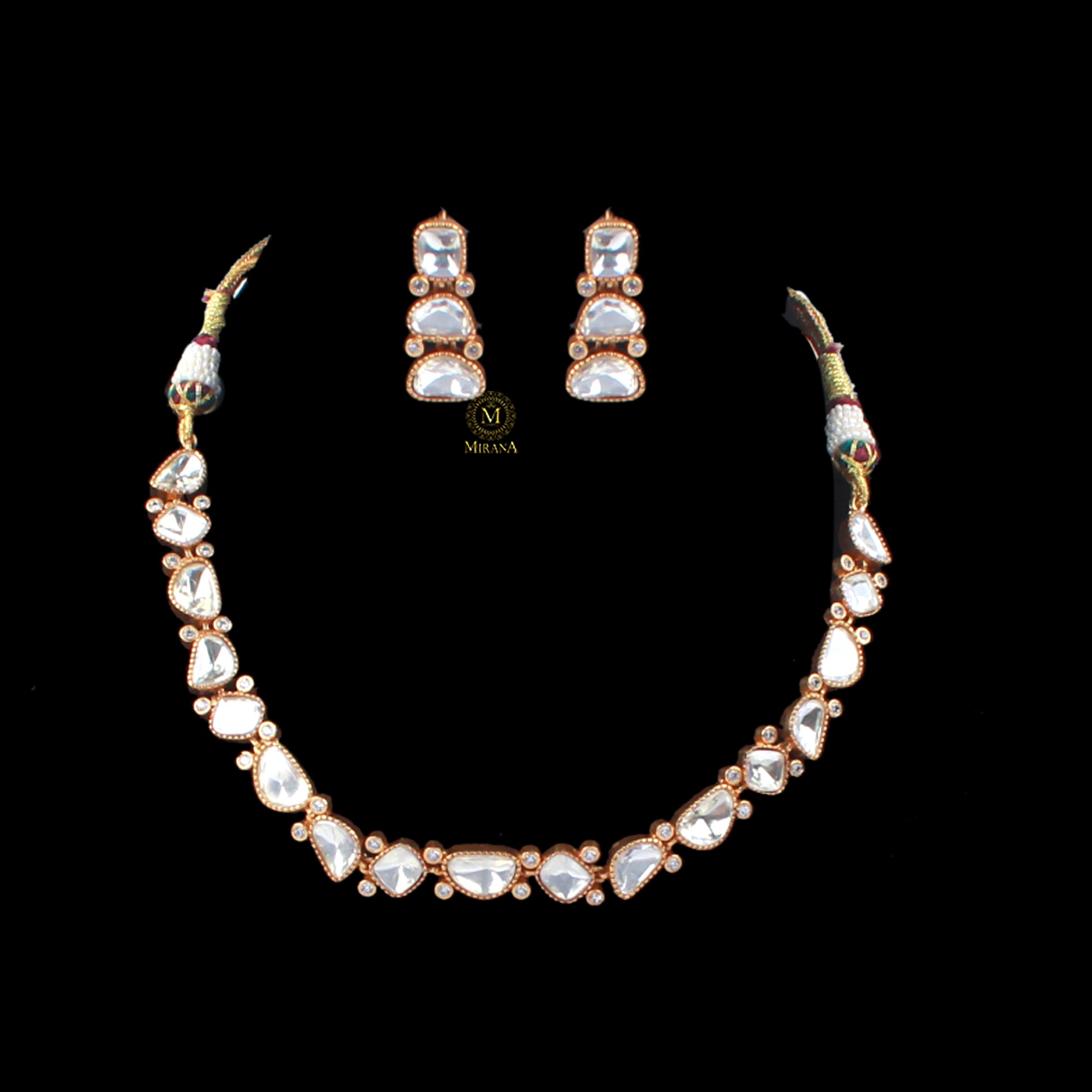 Veesha Moissanite Designer Choker Set