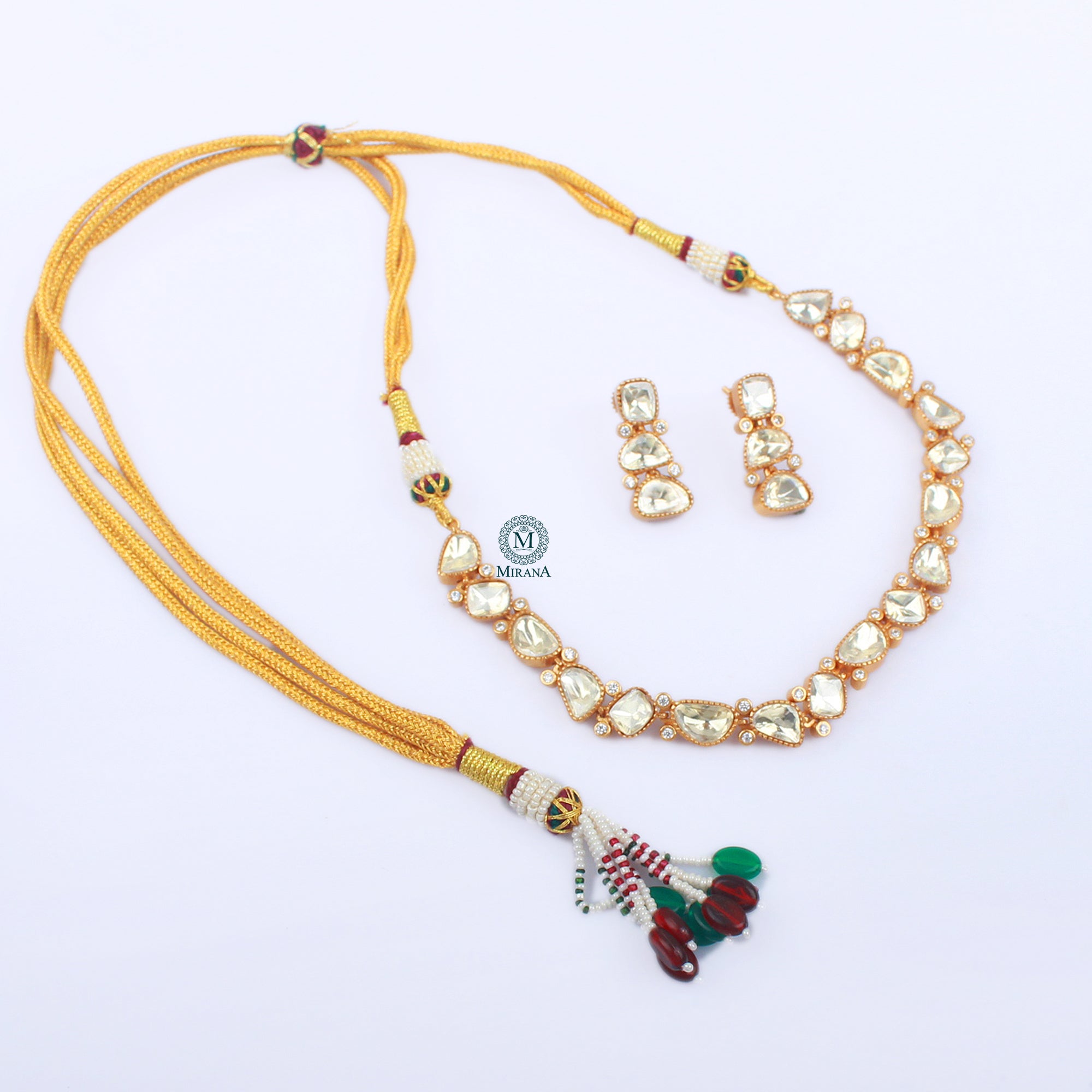 Veesha Moissanite Designer Choker Set