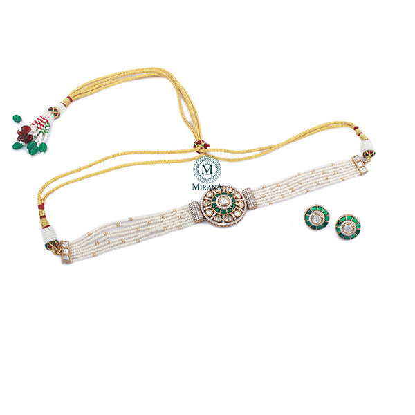 Fena Polki Designer Choker Set