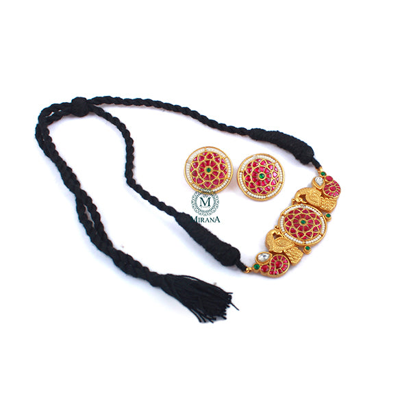 Devi Antique Designer Choker Set