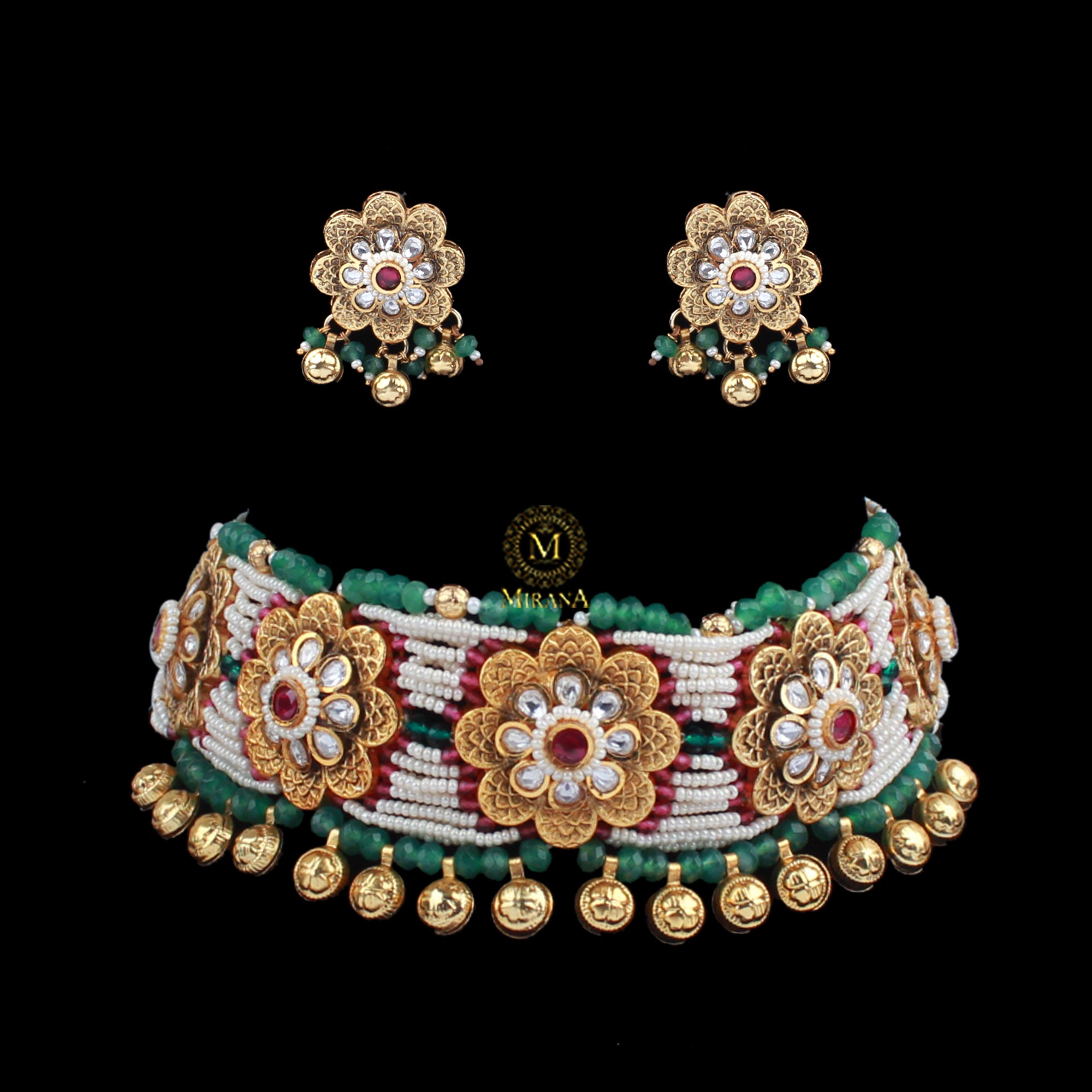 Beena Antique Designer Choker Set