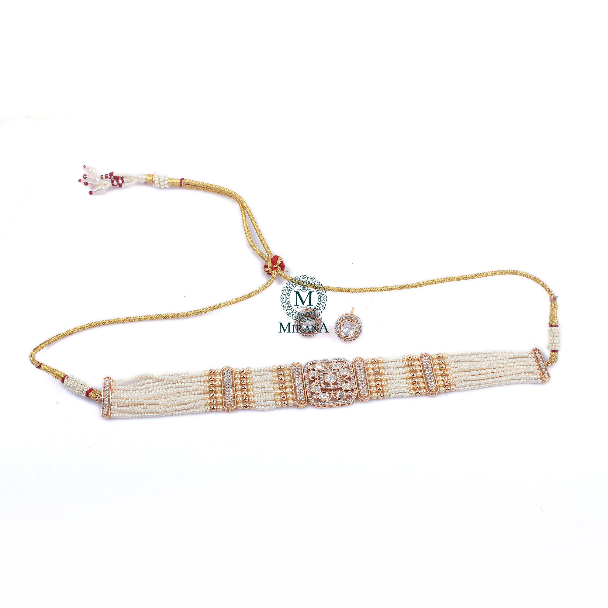 Lakshita Polki Designer Choker Set