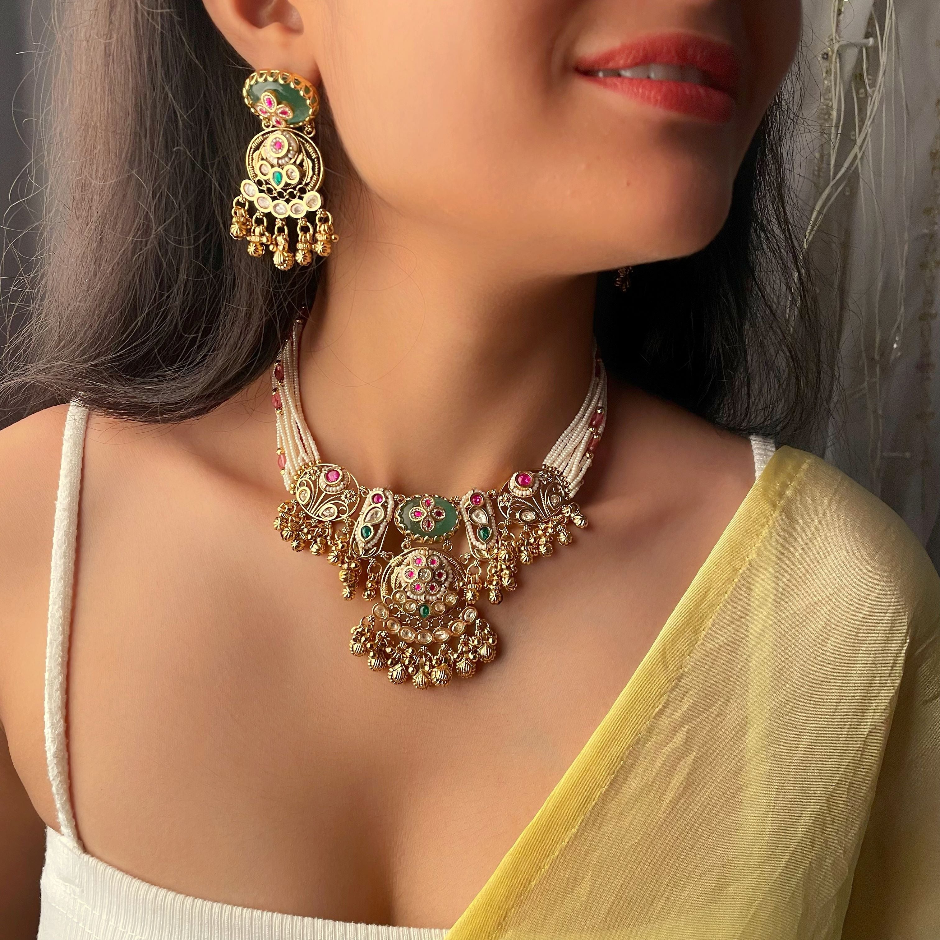 Eshani Antique Designer Choker Set
